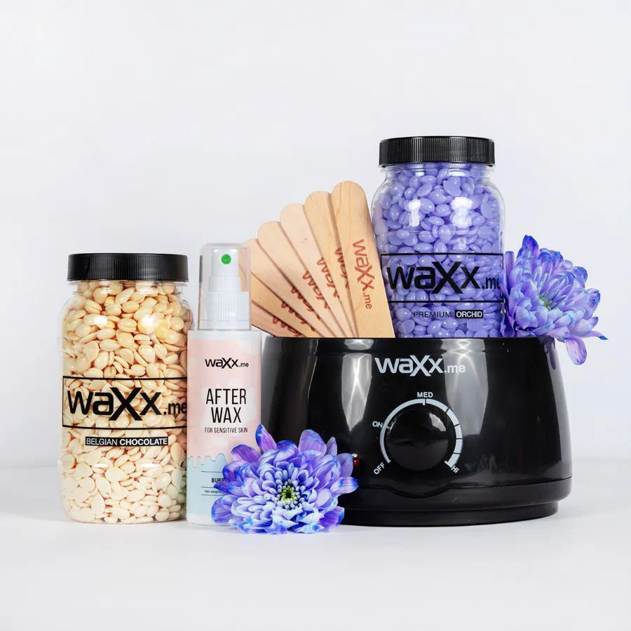 WaXx Pure Elegance Box  + Cadou Ulei după epilarea cu ceară 