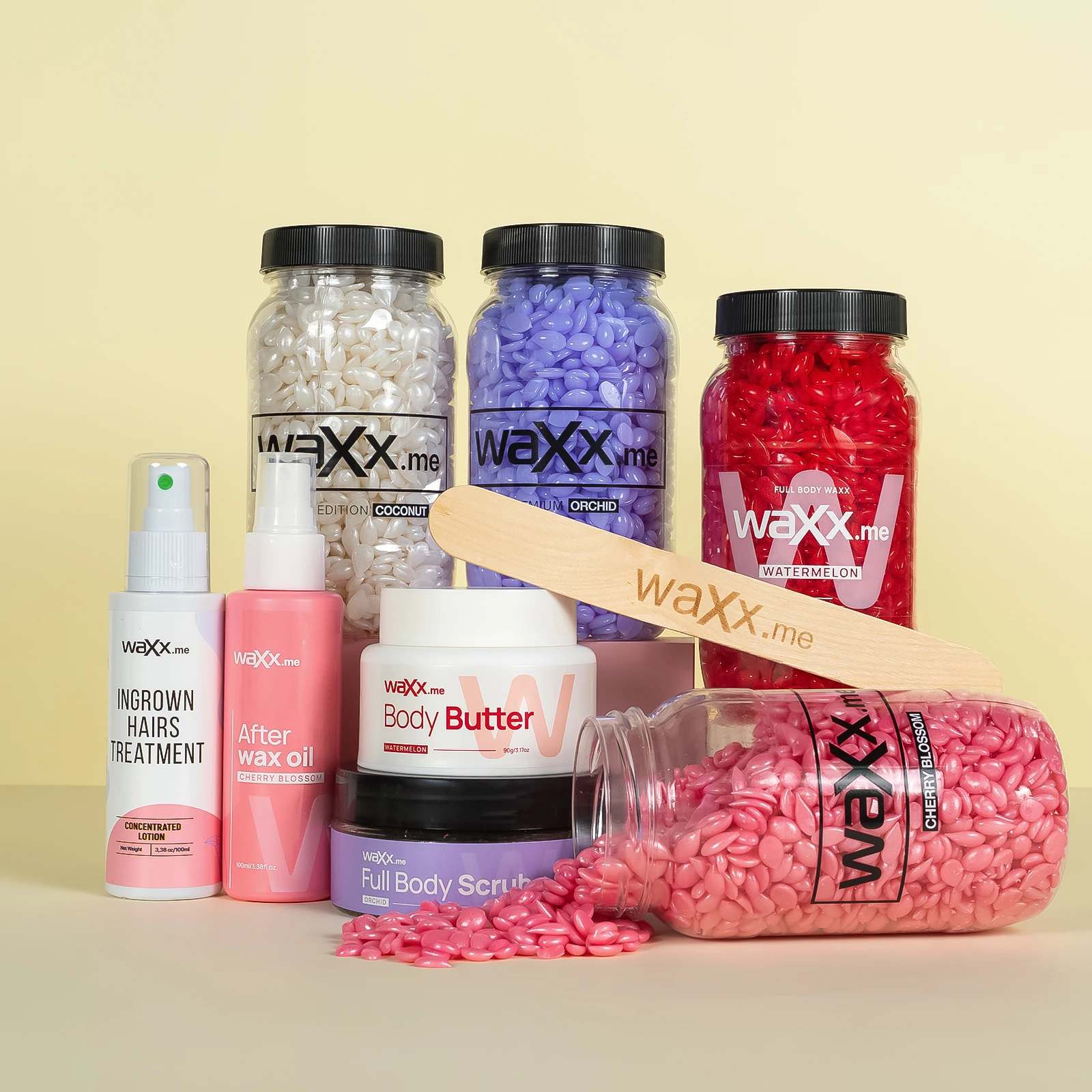 WaXx Box Juicy Mix  + Δωρο Scrub για όλο το σώμα 