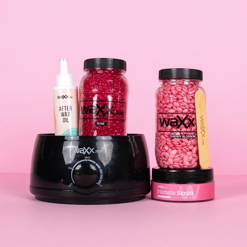 WaXx Limited Cherry Blossom Box  + Cadou Ulei după epilarea cu ceară 