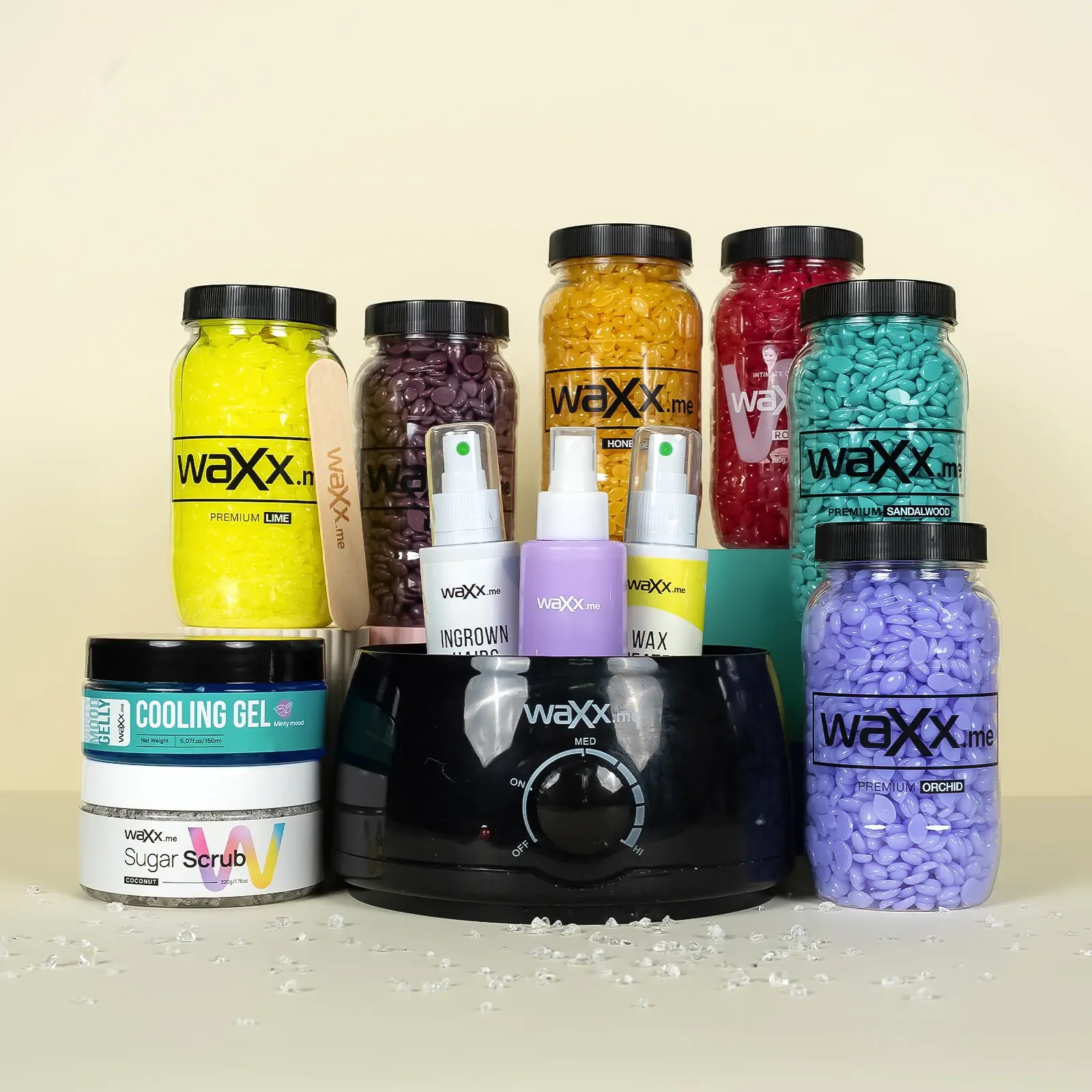 WaXx Ultra Summer Box  + Cadou 2 Ceară pentru corp 