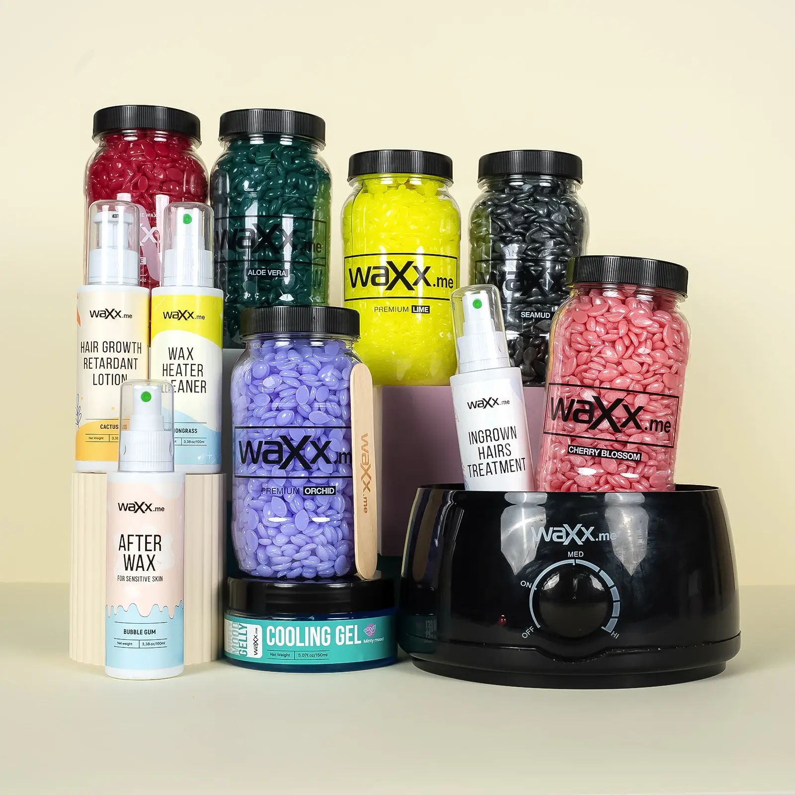WaXx Box Perfectly Smooth Skin  + Cadou 2 Ceară pentru corp 