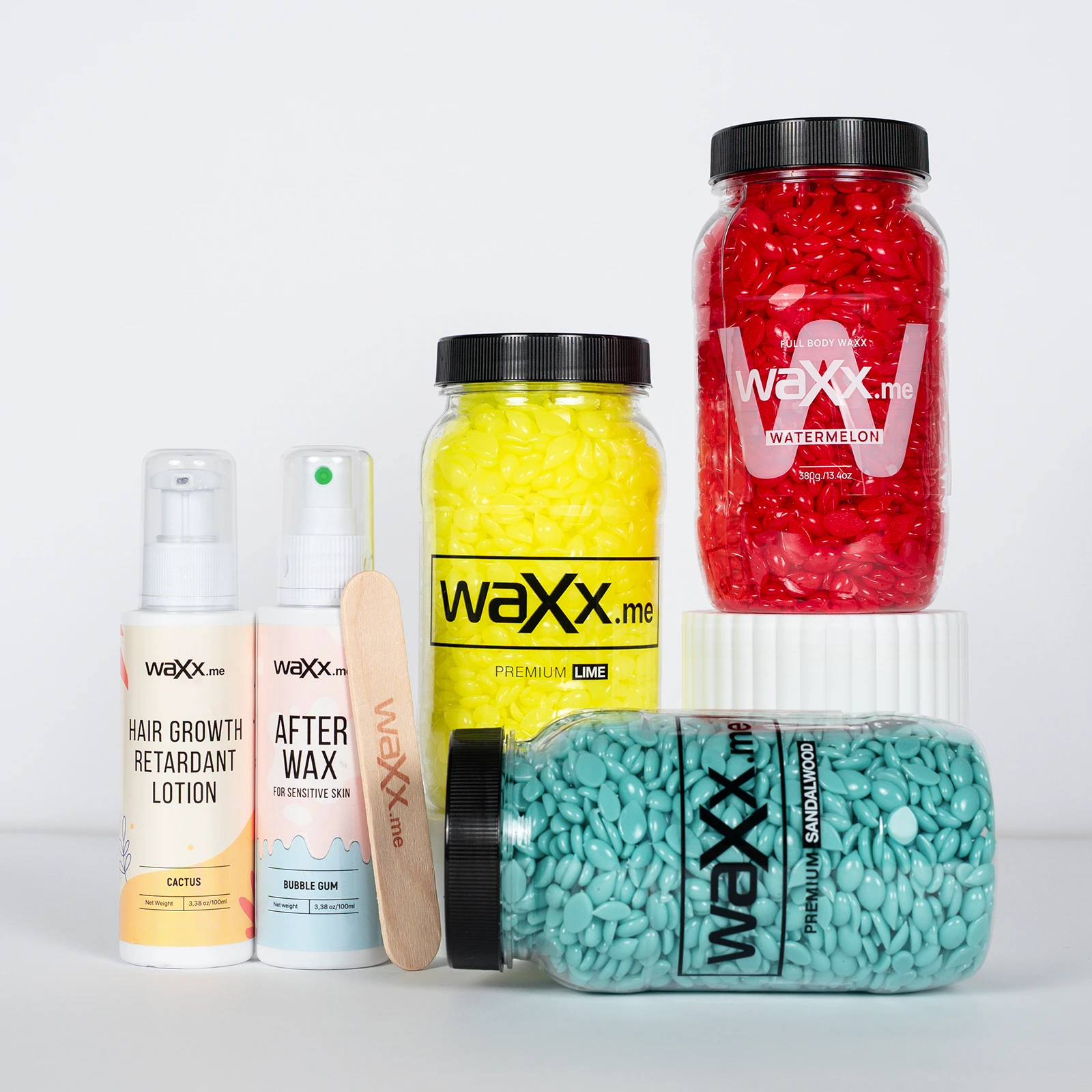 WaXx Exotic Smooth Box  + Cadou 1 ceară pentru corp  