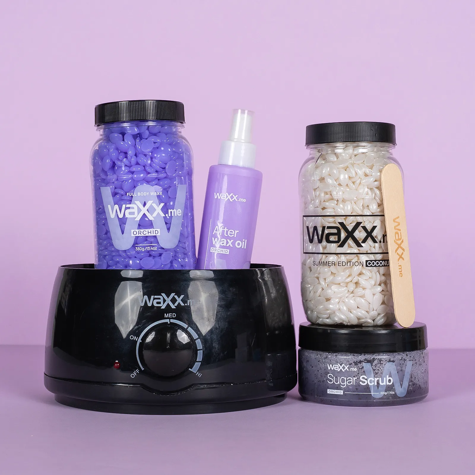 WaXx Box Orchid Glow  + Gift After wax oil 
