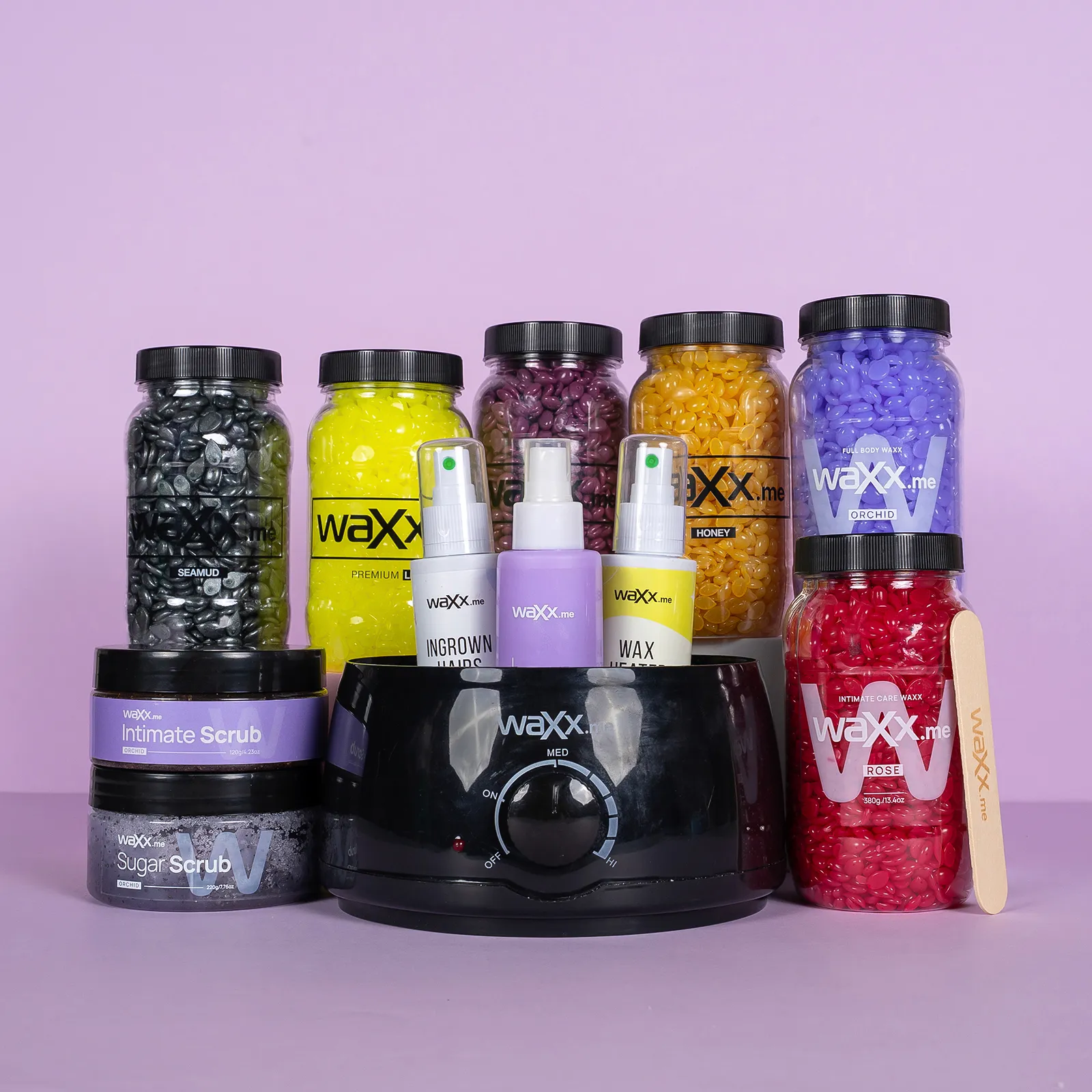 WaXx Box Purple Touch  + Gift 2 Body waxes 