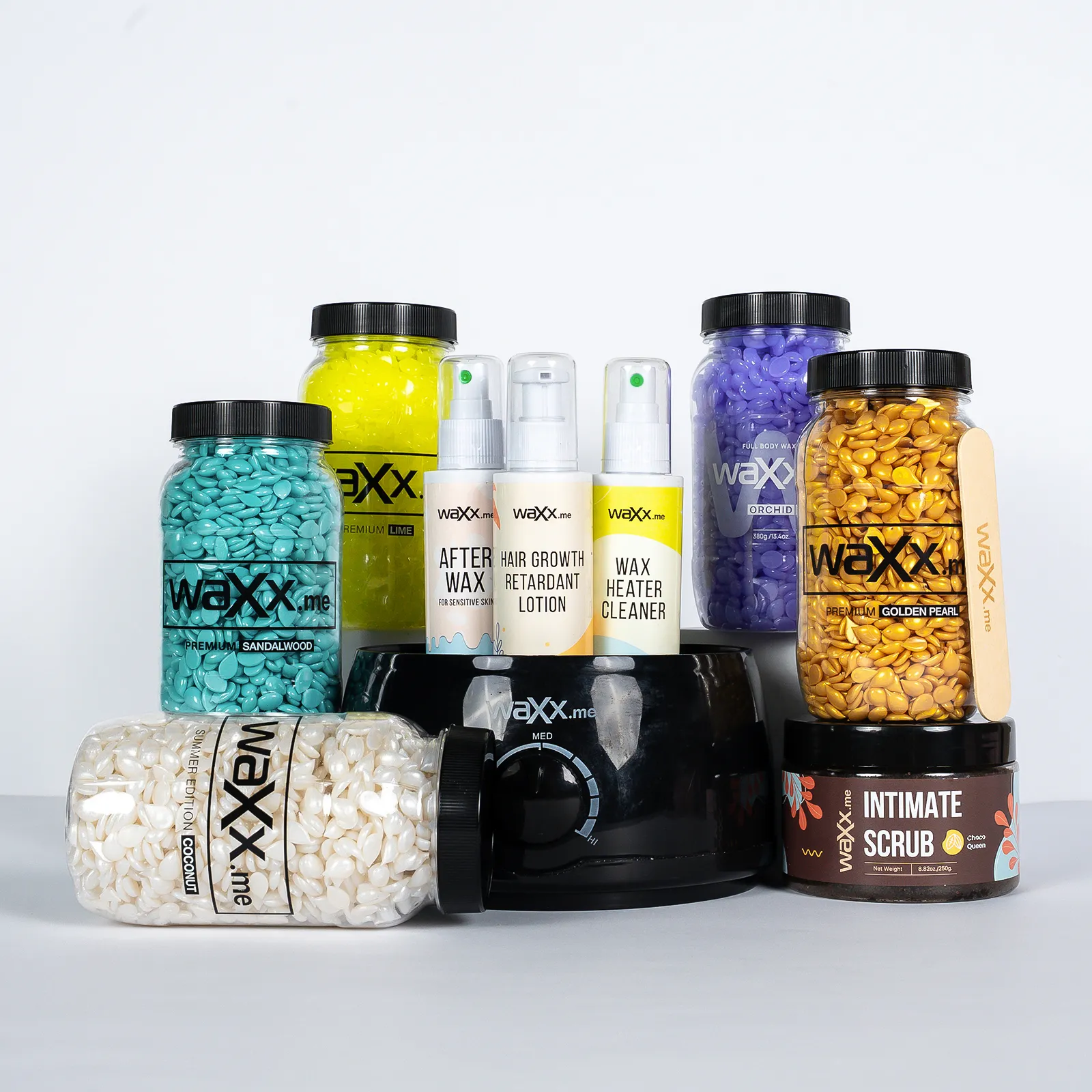 Waxx Ultra Premium Set  + Gift Scrub for delicate areas 