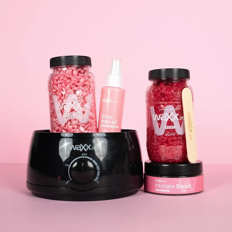 WaXx Limited Cherry Blossom Box  + Δώρο Λάδι χρήσης μετά την εφαρμογή του κεριού 