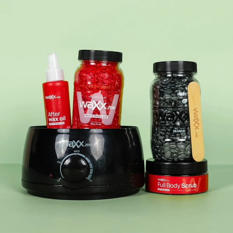 WaXx Box Full Body Glow  + Cadeau Huile post-épilatoire 