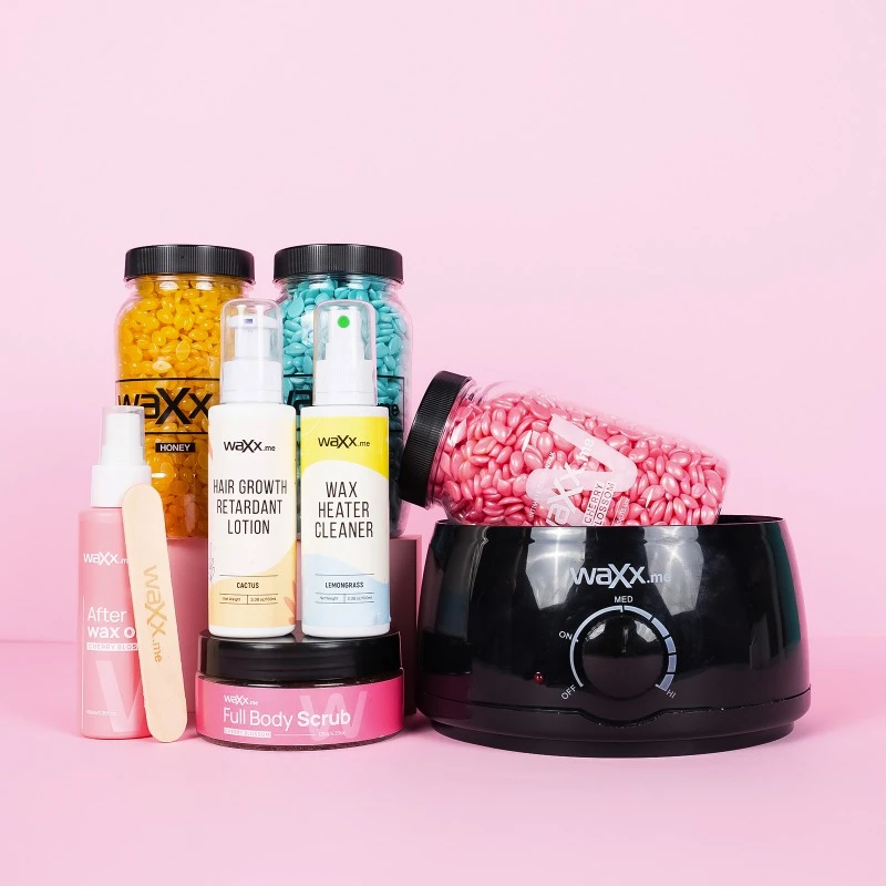 WaXx Box Pink Touch  + Cadeau Haargroei vertragende lotion 