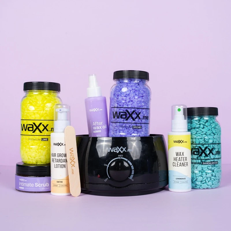 WaXx Box Orchid Skin Ritual  + Cadeau Haargroei vertragende lotion - Kaktus  