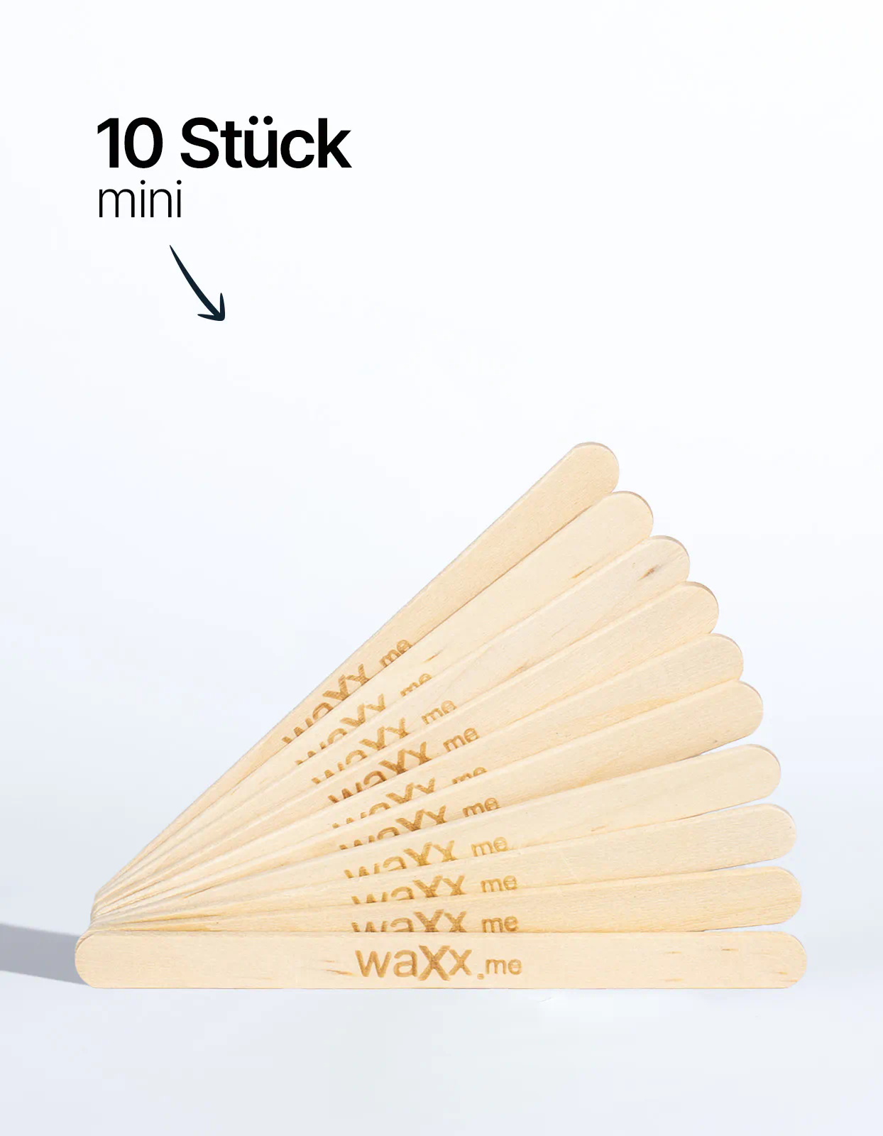 Mini-Holzspatel – 10 Stück