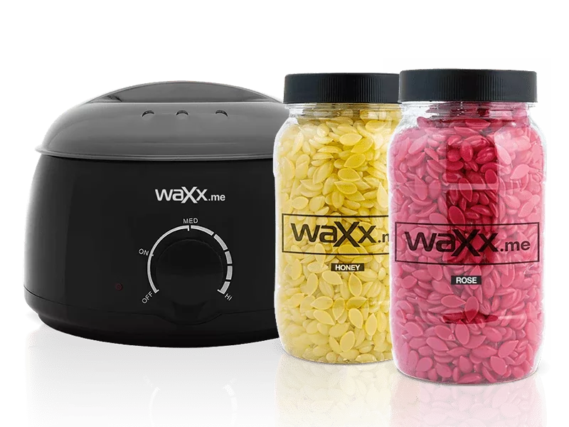 WaXx heater + 2 wax packs of your choice