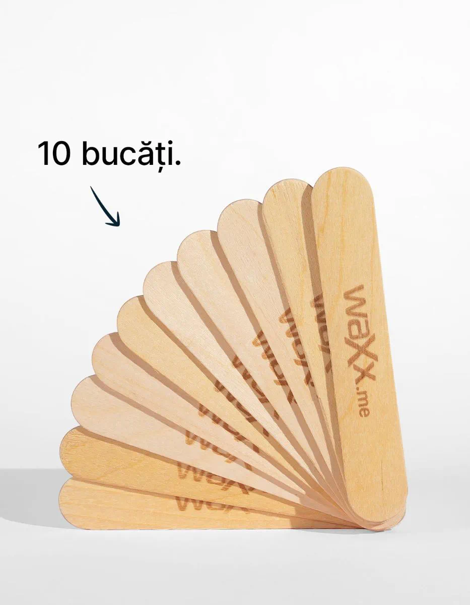 Spatule din lemn suplimentare - 10 bucăți.